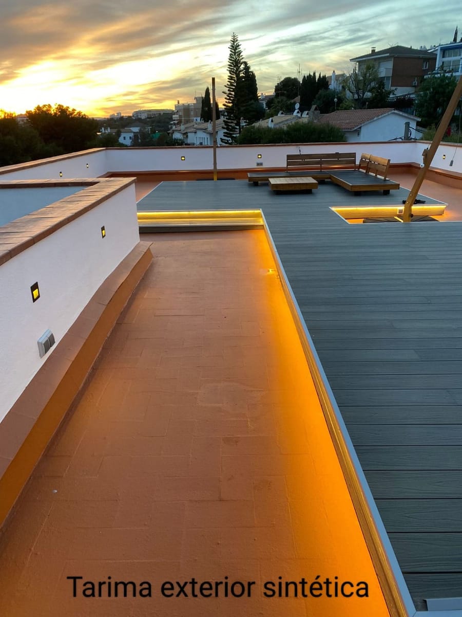 Tarima exterior en terraza 5 en El Prat de Llobregat