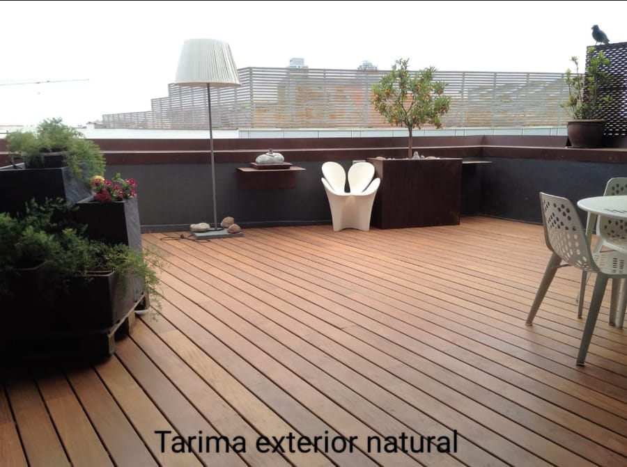 Tarima exterior en terraza 2 en El Prat de Llobregat