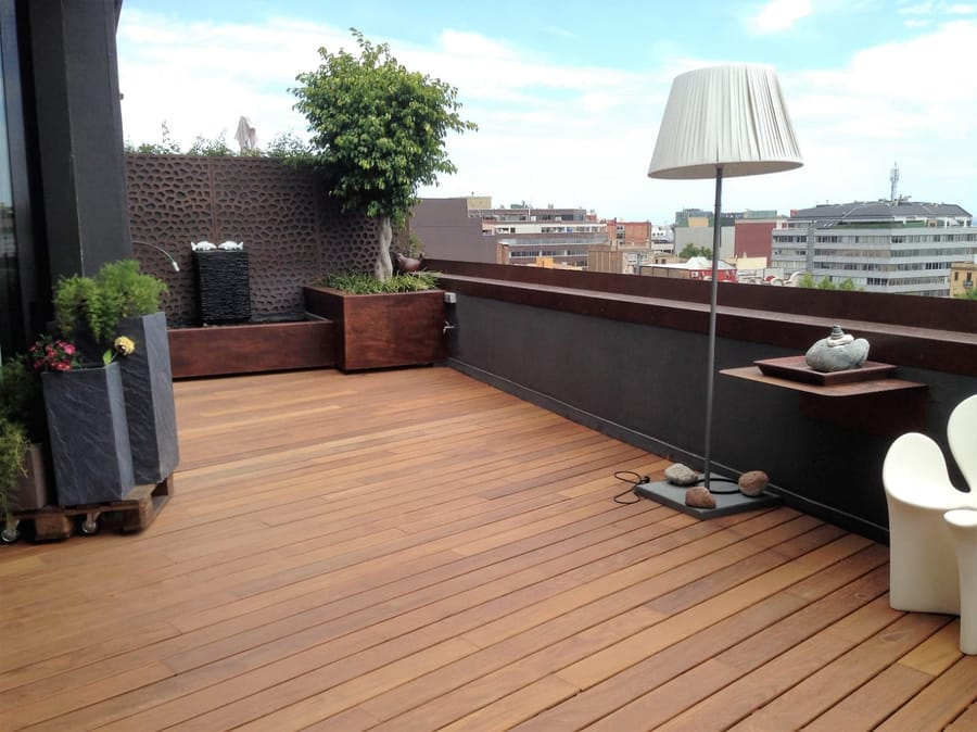 Tarima exterior en terraza 8 en El Prat de Llobregat