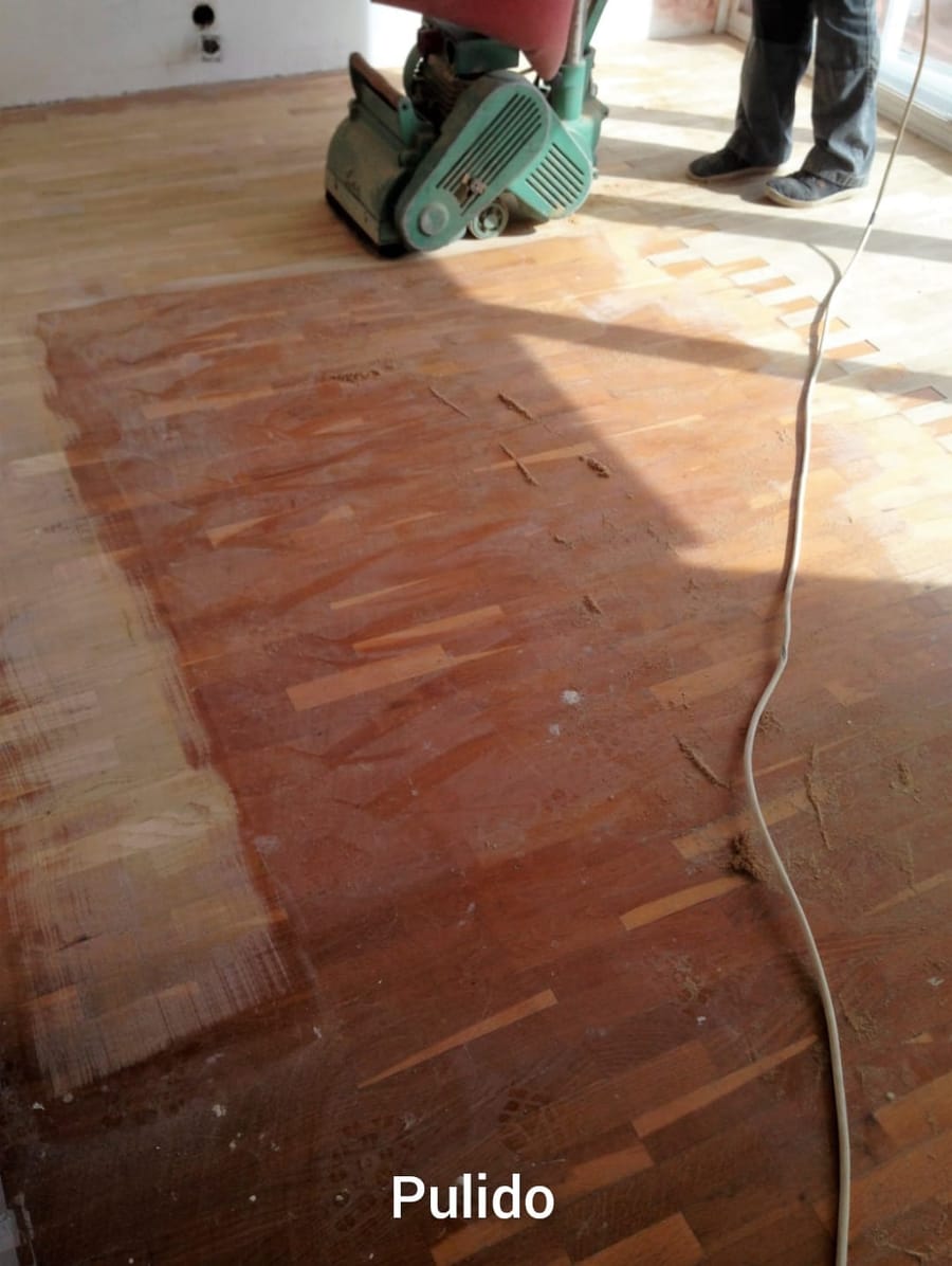Pulido de parquet en El Prat de Llobregat